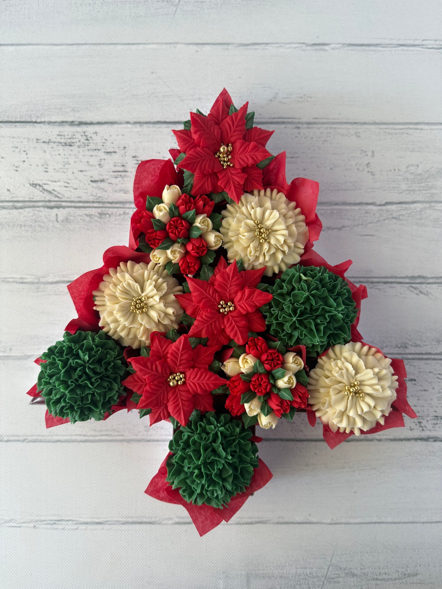 Christmas Tree Cupcake Boxes