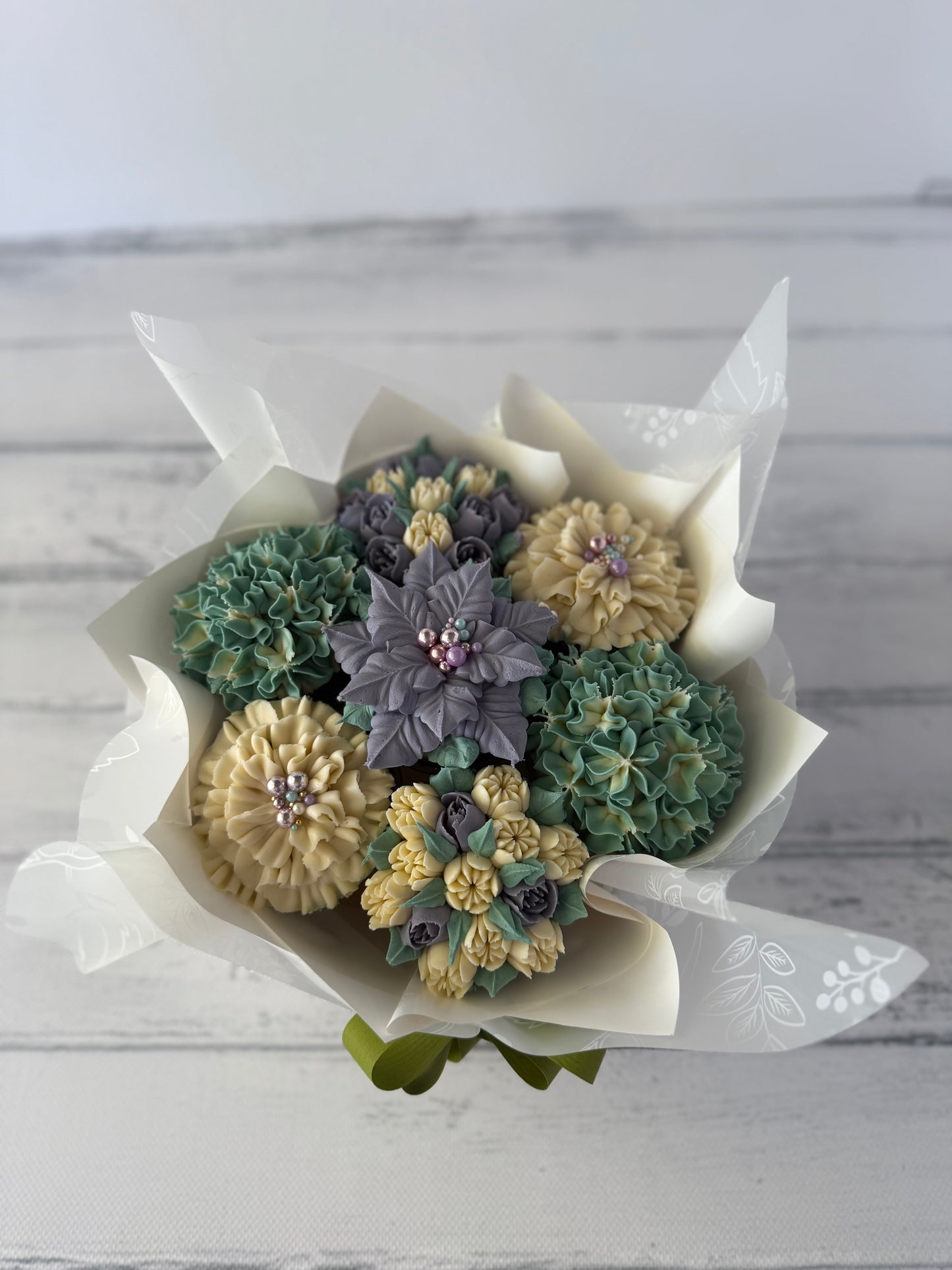 Christmas Cupcake Bouquets