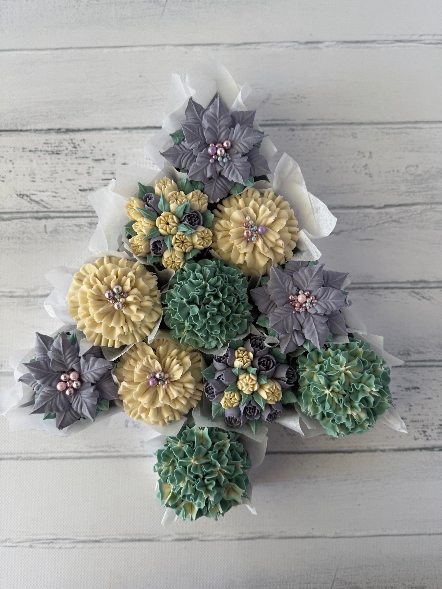 Christmas Tree Cupcake Boxes