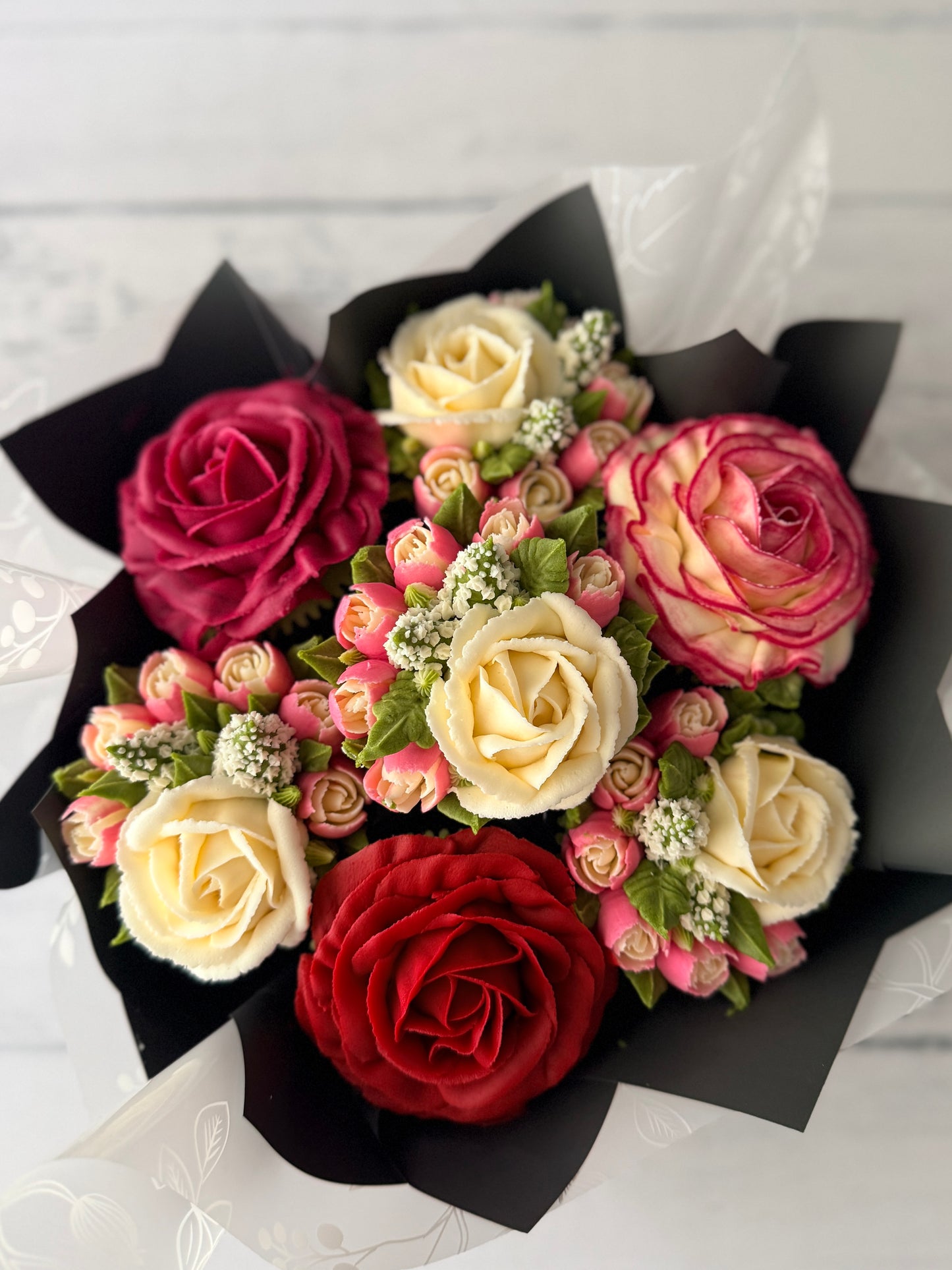 Floral Cupcake Bouquet | Valentines Day Cake
