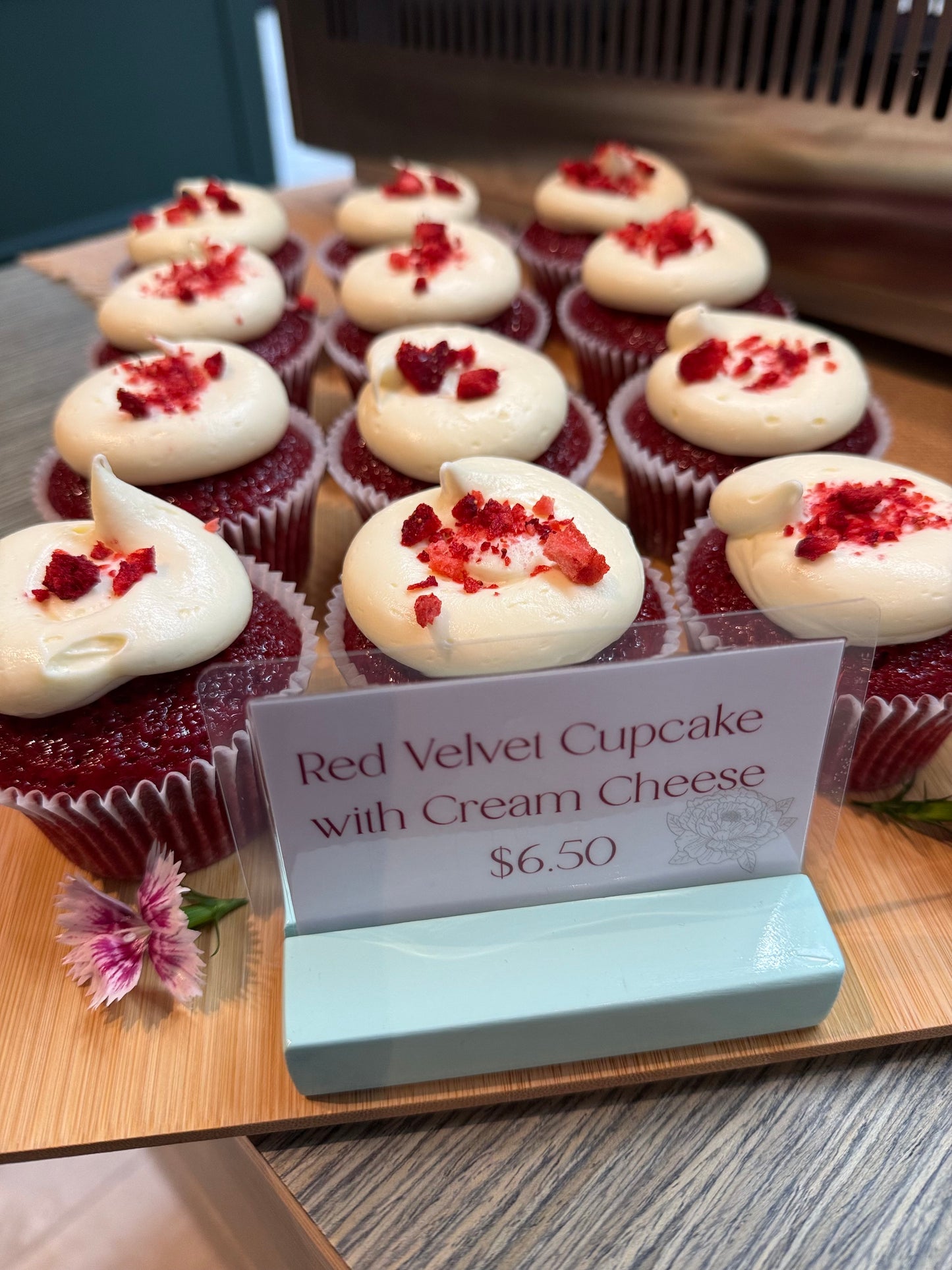 Red Velvet Cupcake with Cream Cheese Icing