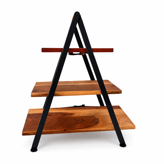 Timber Cupcake Display