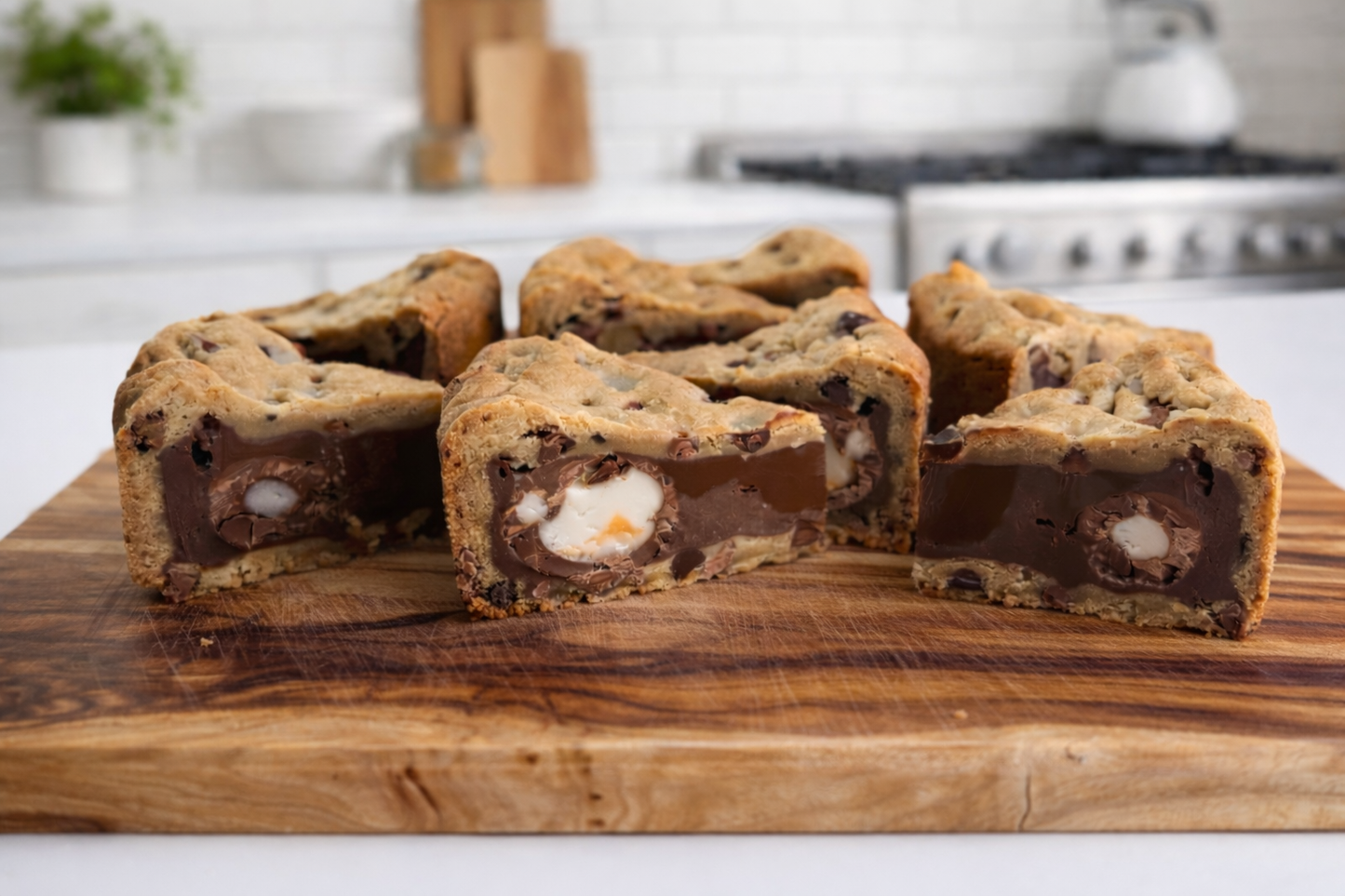 Cadbury Creme Egg Cookie Pie